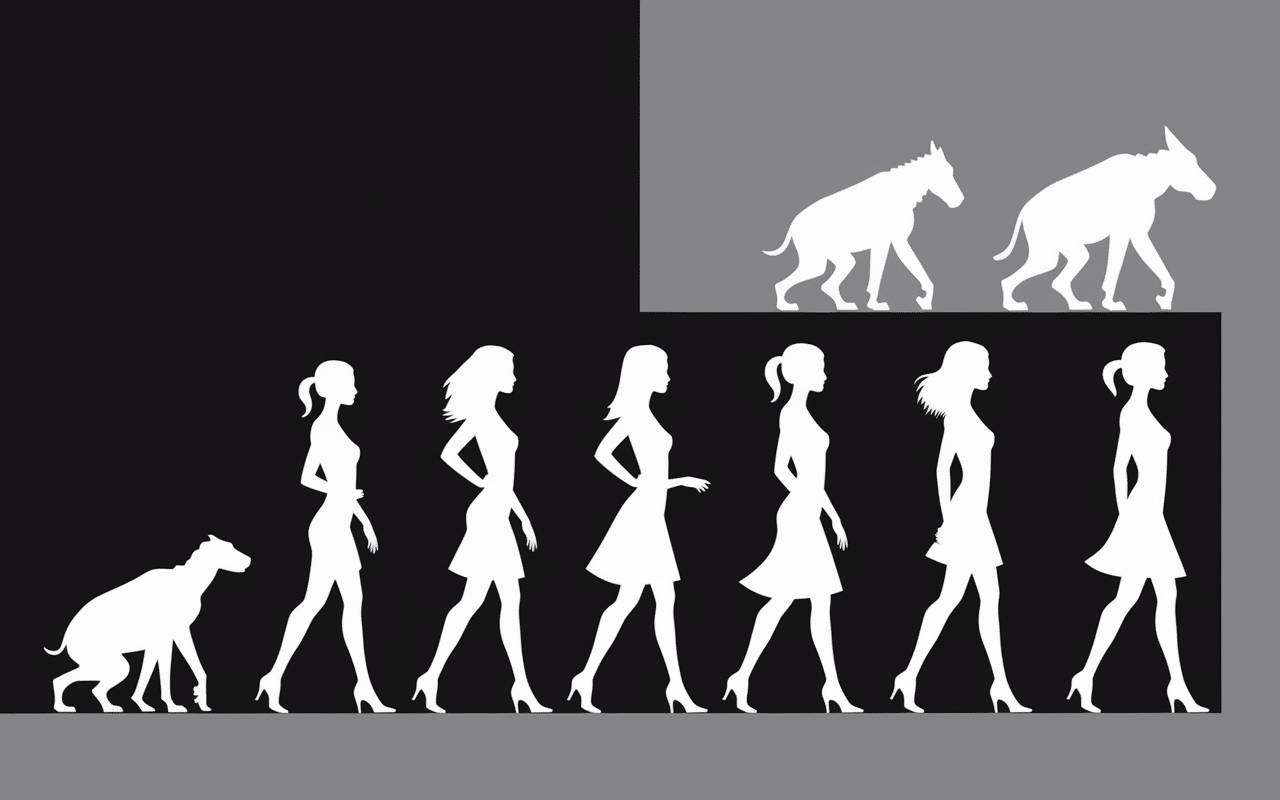 Graphique évolution mode féminine Iemmafashion