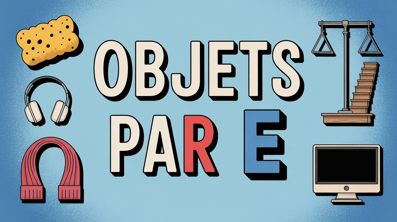 Collection d'objets commencant par e