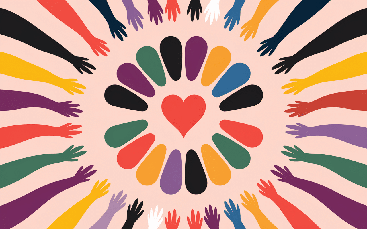 Vêtements colorés et inclusifs Love is Love