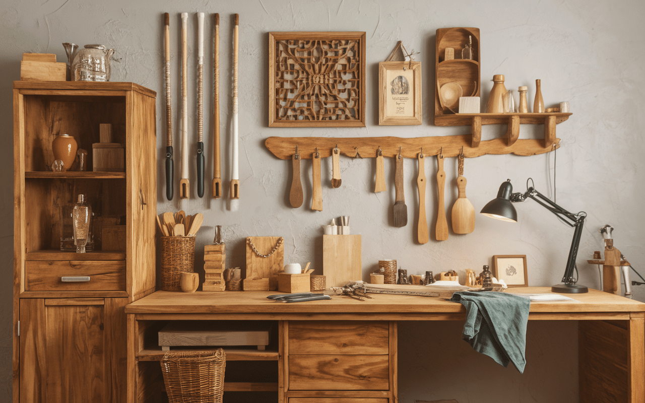 Atelier ébénisterie meuble haut de gamme bois d’Igor