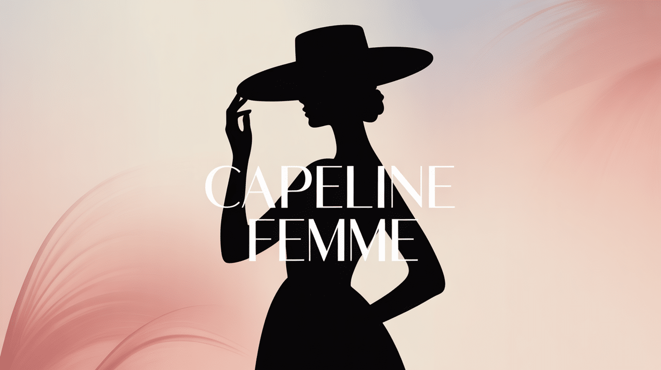 capeline femme silhouette élégante
