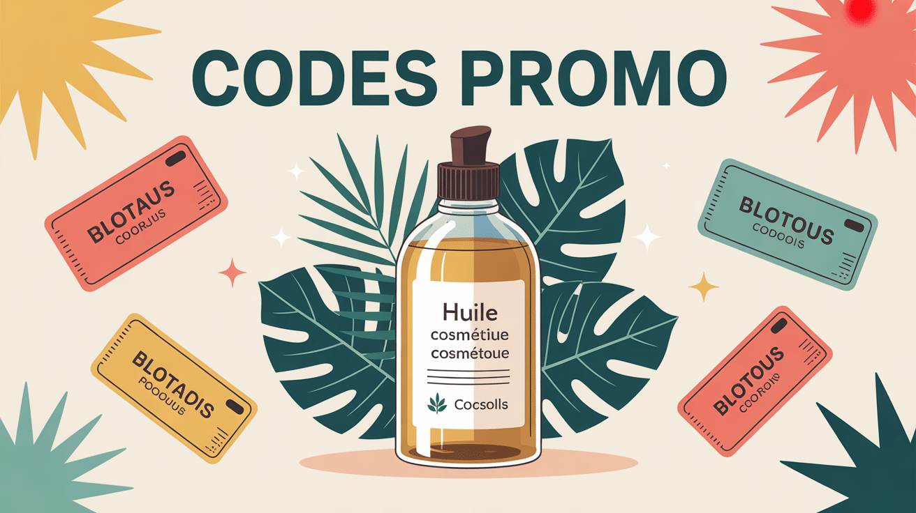 code promo cocosolis bouteille huile cosmétique fonds tropicaux