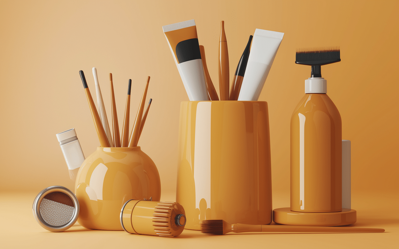 outils salon conseils caramel couleur cheveux