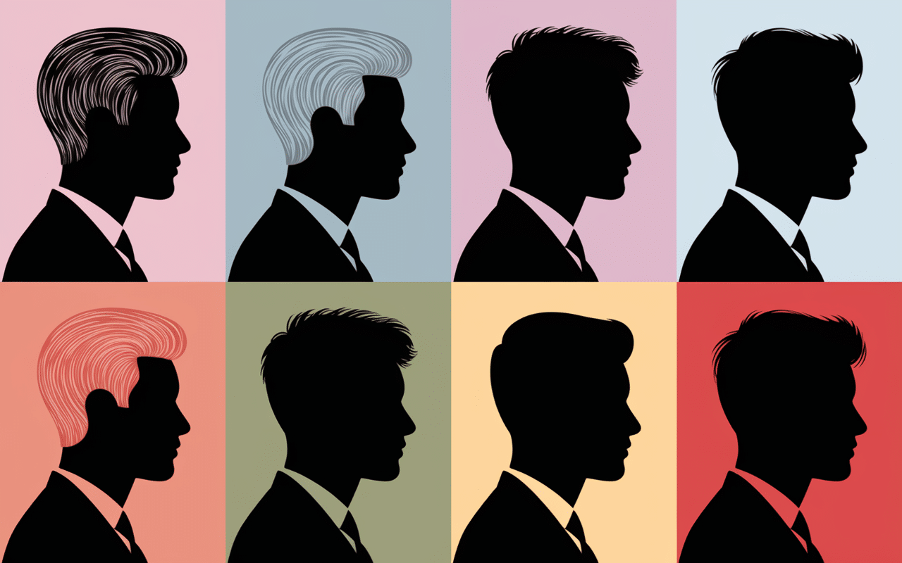 Variantes coupe couronne homme cheveux bouclés crépus fins lisses