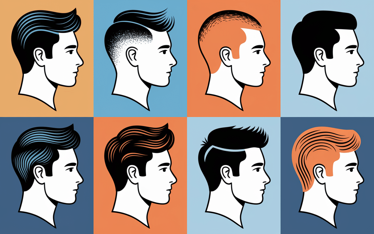 coupe garcon 2024 degrades texturises mi-longs