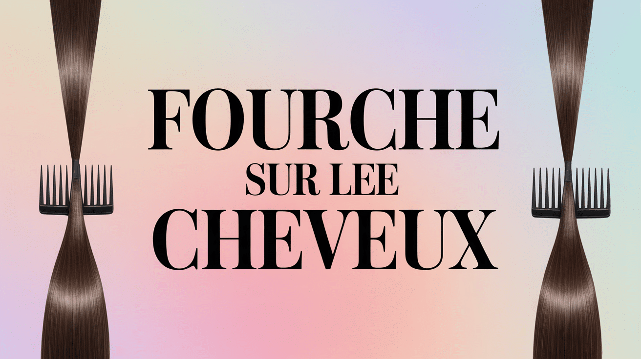 gros plan fourche cheveux visibles longueurs brillantes