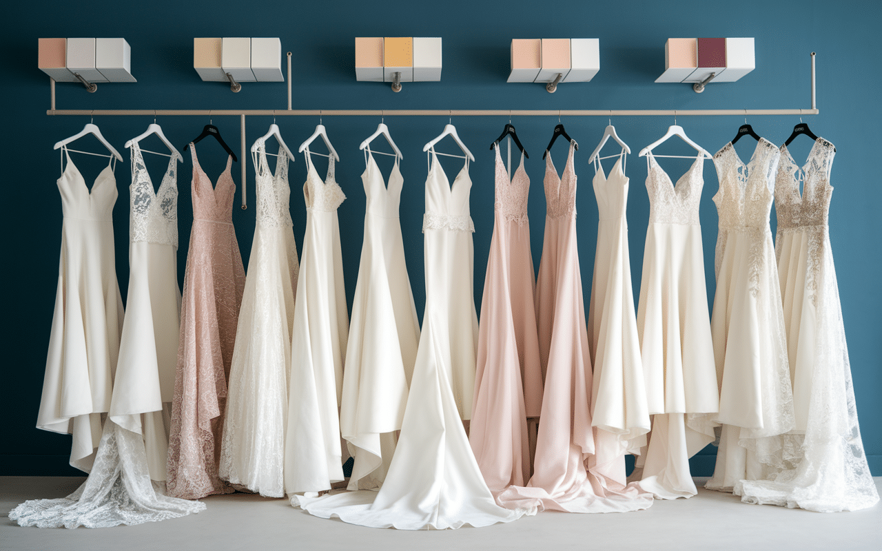 Styles modernes et accessoires robe de mariée grande taille