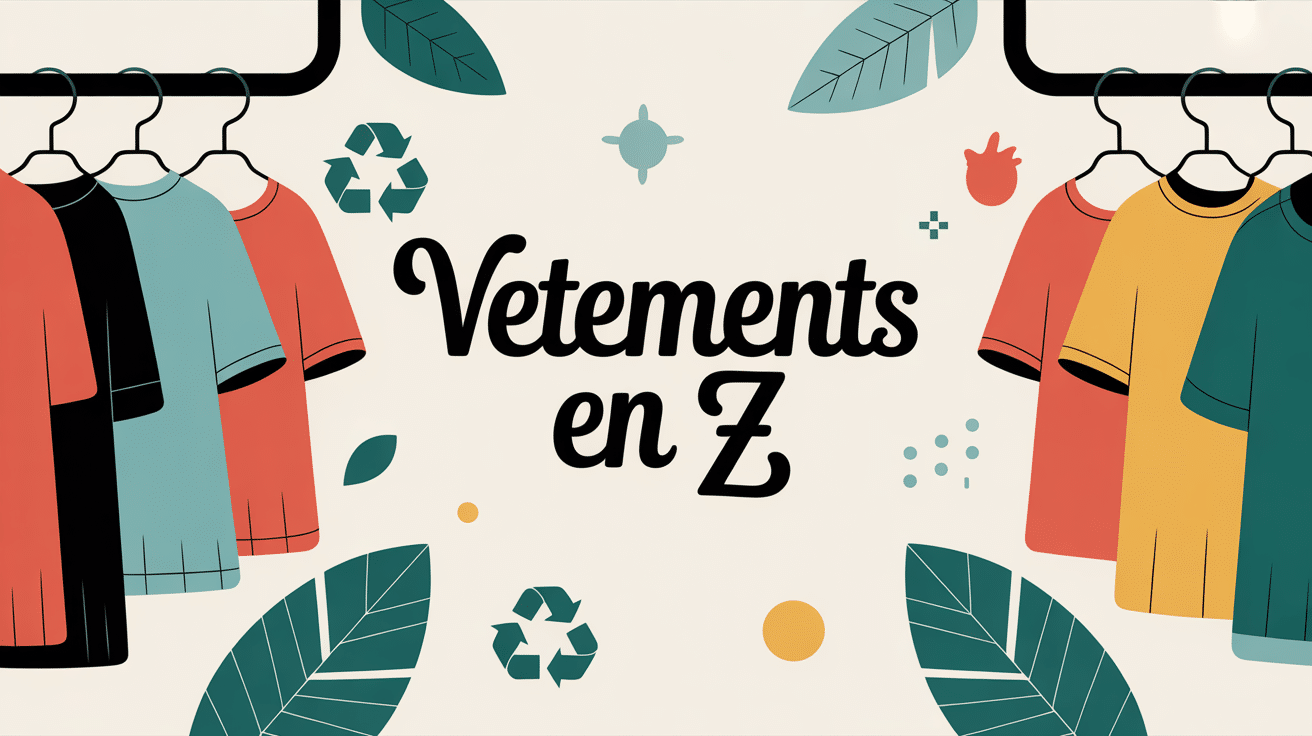 vetement en z garde robe moderne tissus recyclés