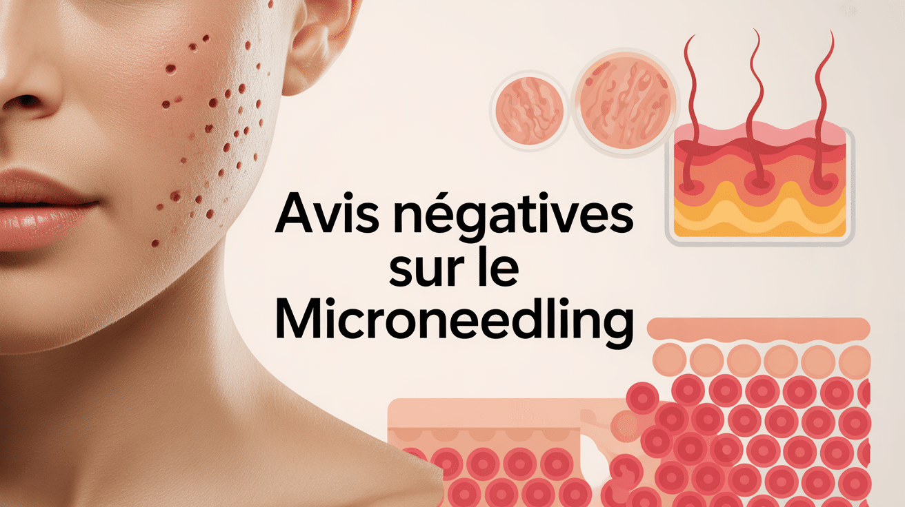 Microneedling avis négatif peau irritée et rougeurs