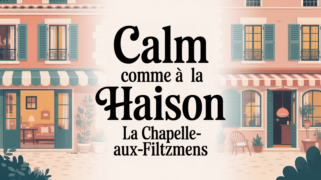 façade accueillante avis sur calm comme à la maison la chapelle-aux-filtzméens