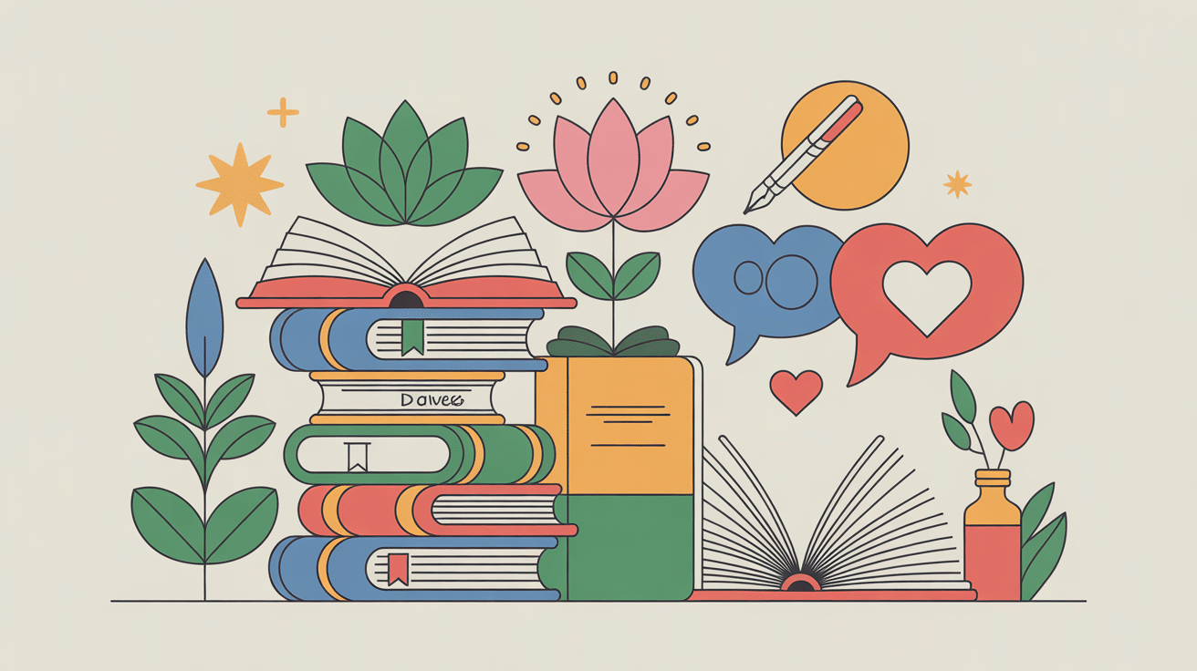 Thèmes blog cecile briat livres bien-être illustration