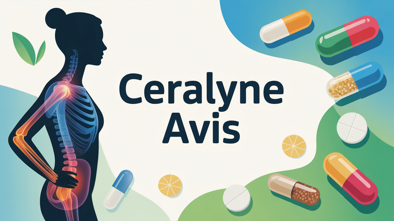 ceralyne avis illustration silhouette articulations gélules