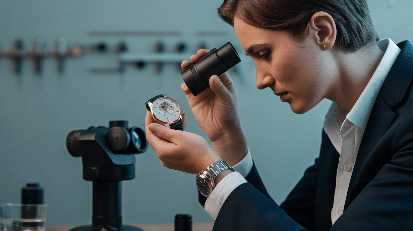 Examen montre mécanique chic time