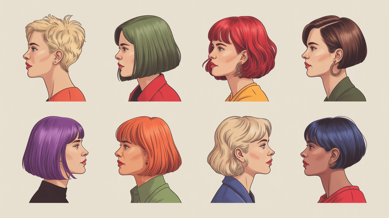 Inspirations coupes courtes cheveux fins et clairsemés tendances