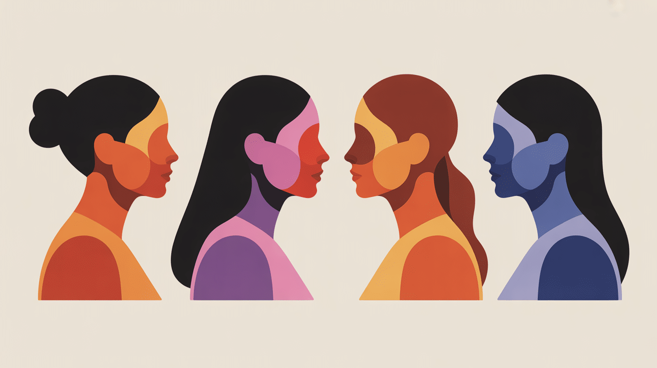 Coupes de cheveux dégradé femme formes visage différentes