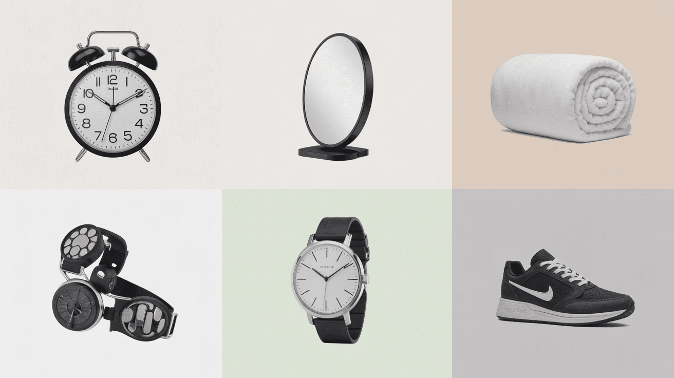 Objets symboles praticité et routine coupe militaire