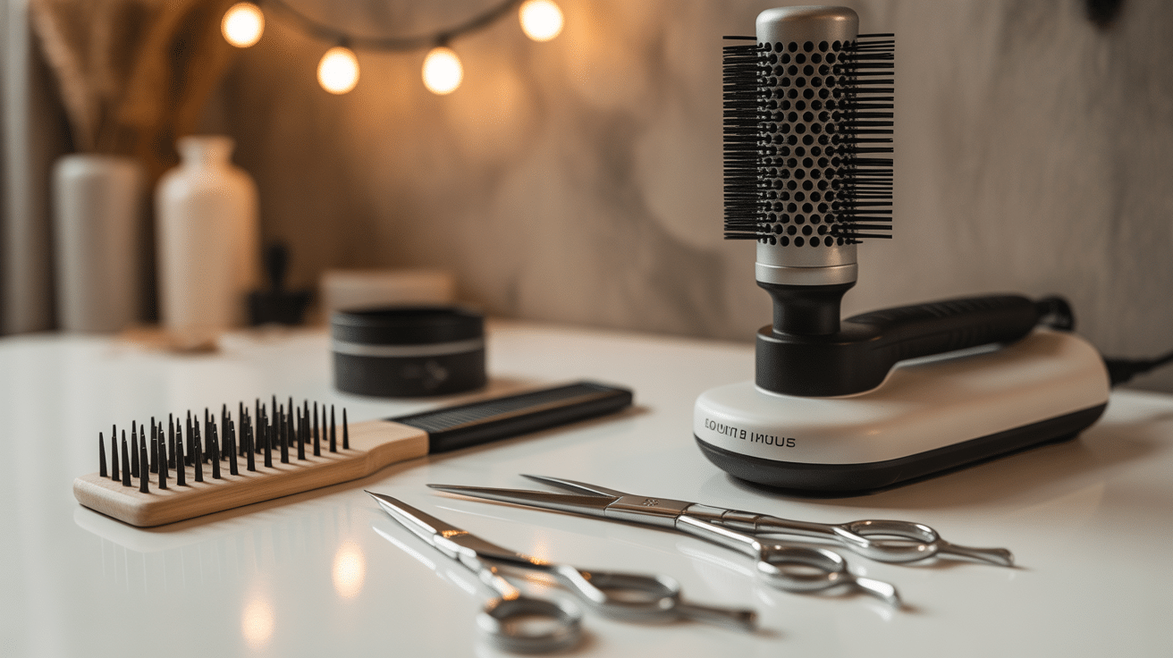 Outils degradé americain tondeuse ciseaux peignes