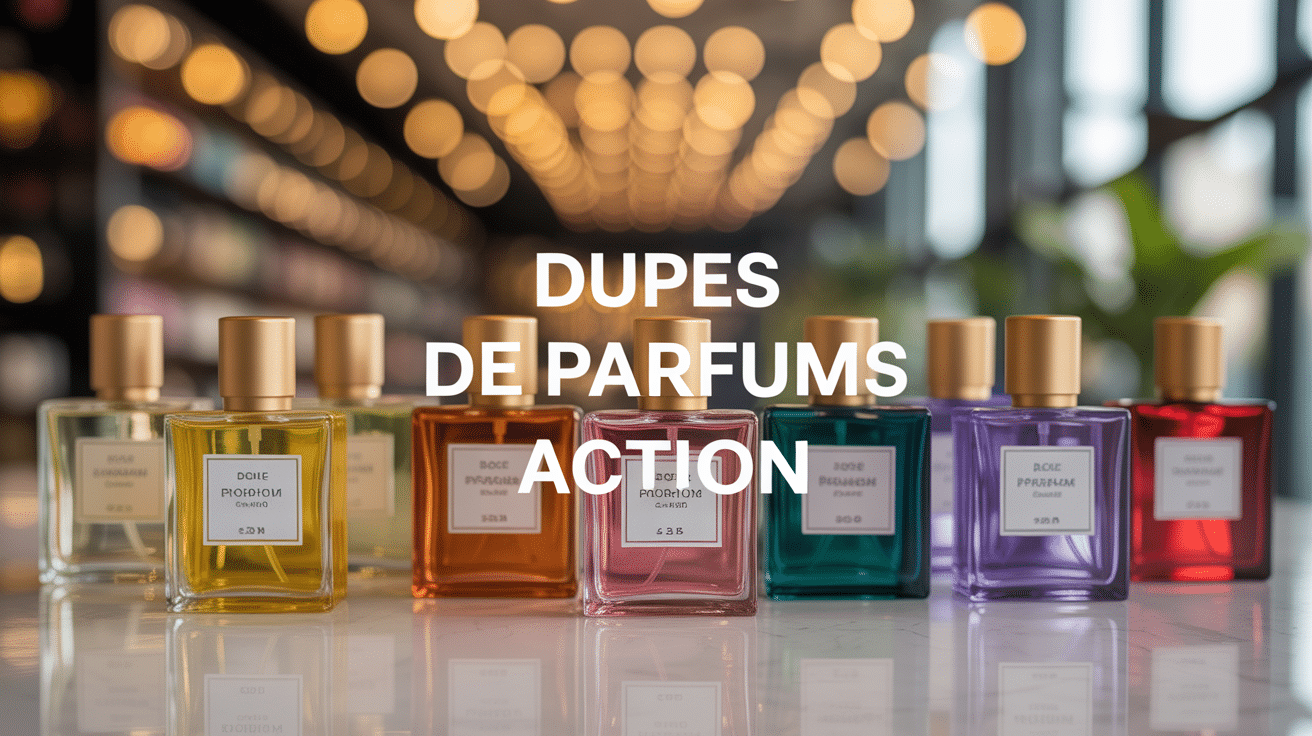 dupe parfum action flacons pas cher