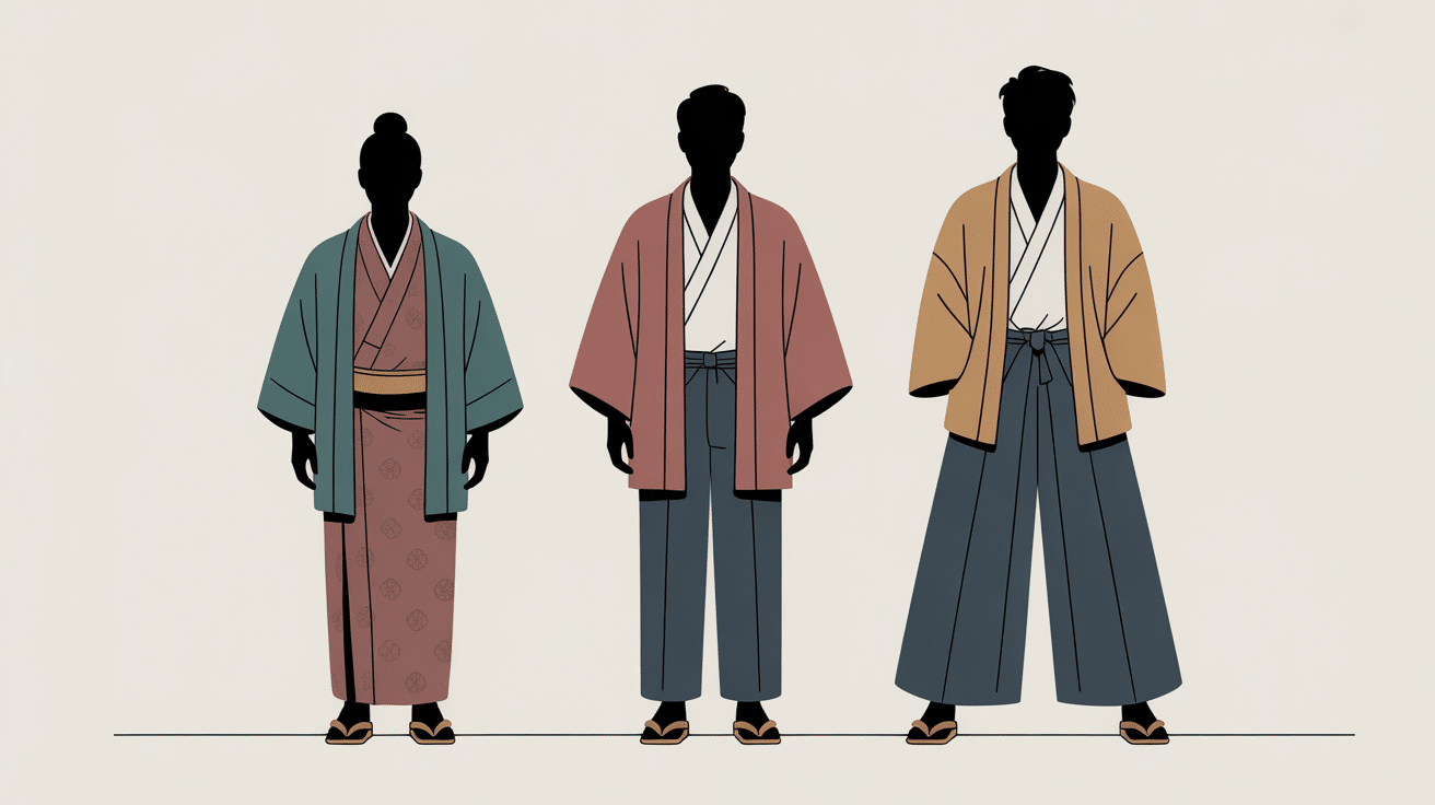 Evolution pantalon japonais du kimono au style moderne