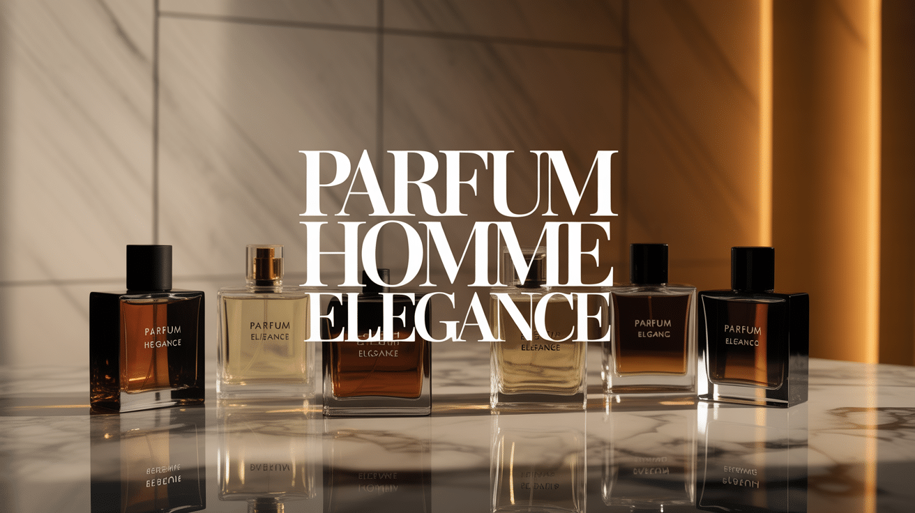 flacons luxe givenchy parfum homme sur marbre