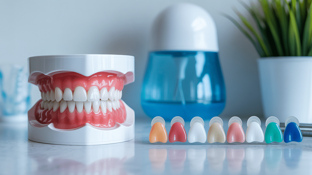 Contenu kit blanchiment dentaire seringue gouttière LED