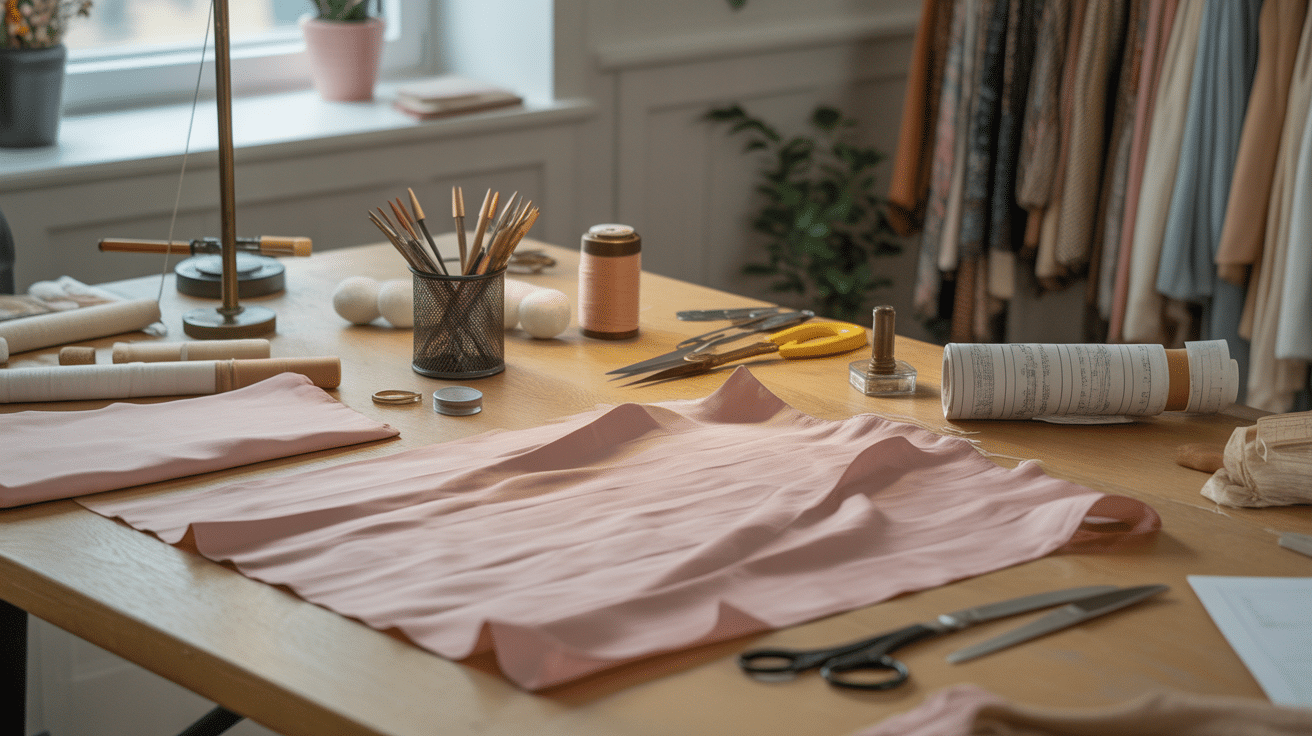 atelier couture lainage projet