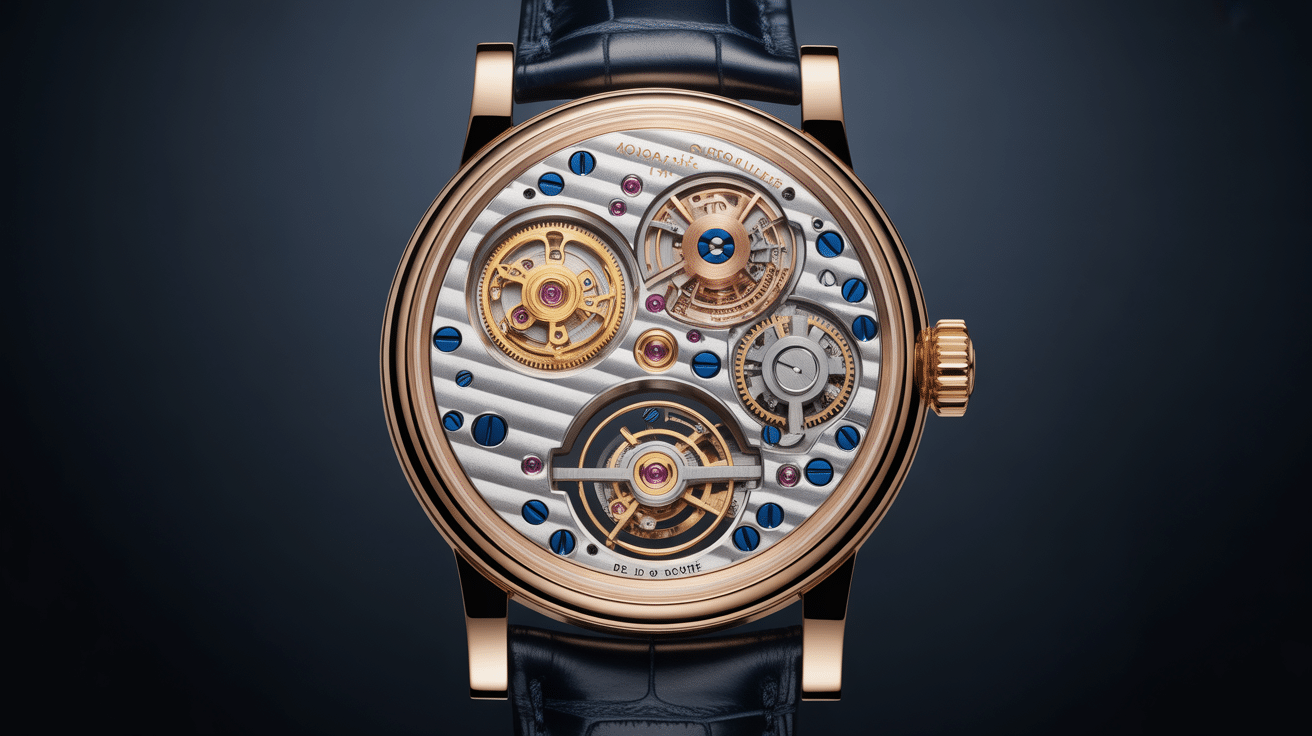 gros plan mecanisme montre tag heuer pour homme