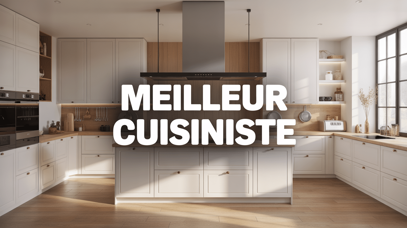 Cuisine moderne meilleur cuisiniste avec ilot central