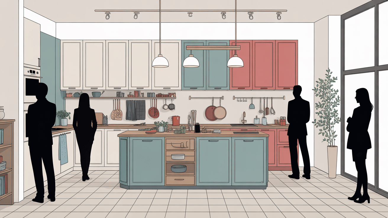 Showroom meilleur cuisiniste cuisine design