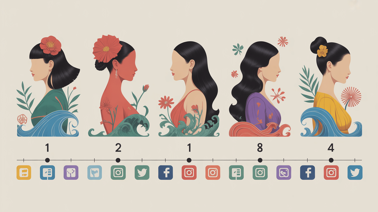 evolution tendance coupe meduse influences asiatiques