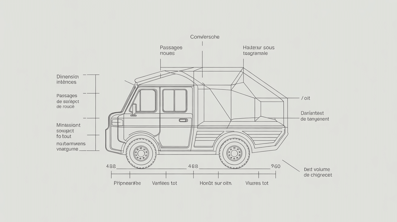 Plan aménagement trafic l1h1 schéma coupe dimensions