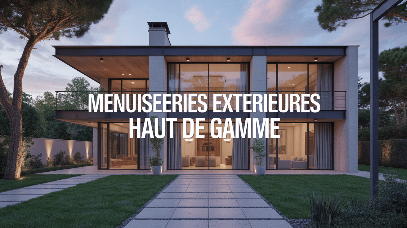 ProVia façade maison moderne portes fenêtres haut de gamme