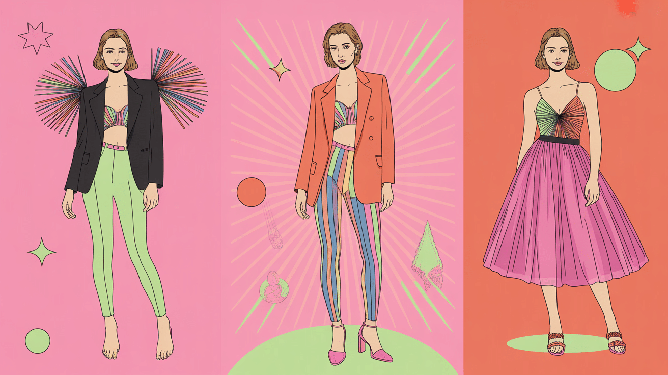 tenue année 80 femme vêtements emblématiques anni 80