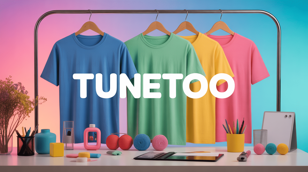 Scène tunetoo personnalisation textile et objets