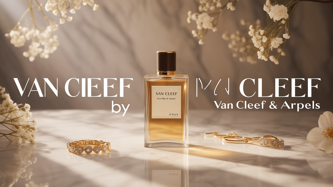 van cleef by van cleef and arpels perfume flacon elegant sur marbre