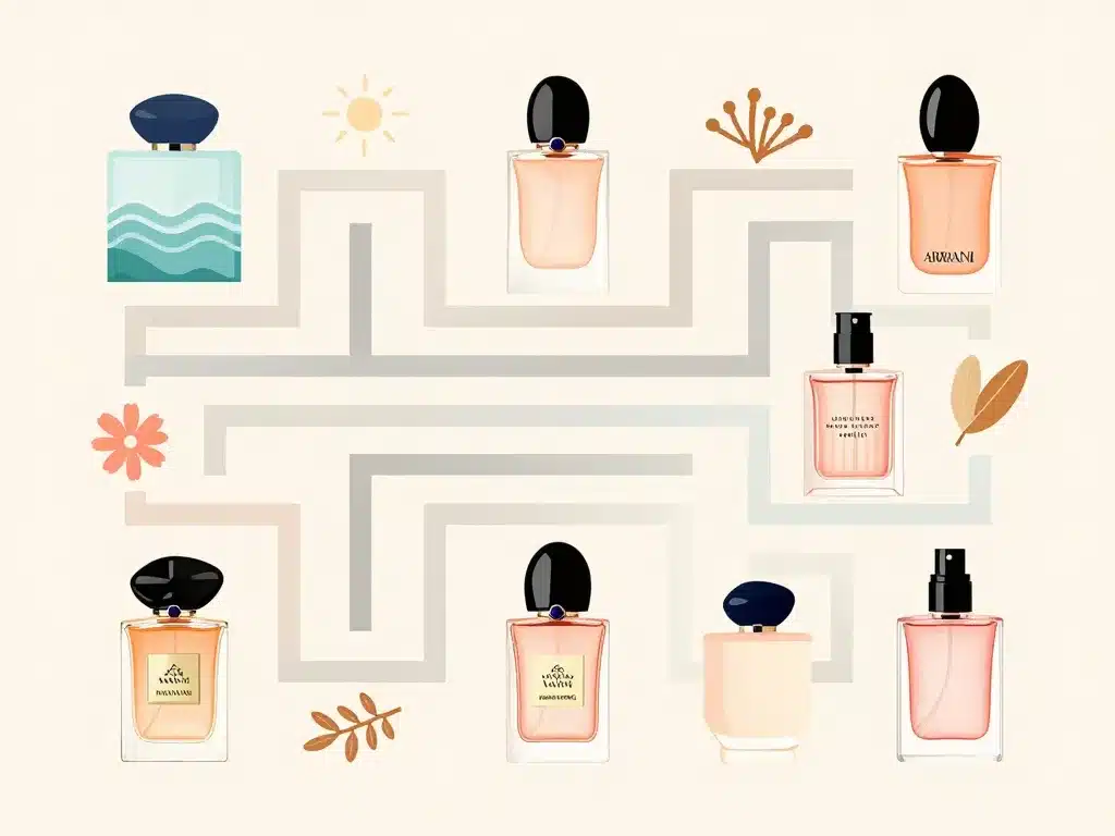 Visuel collections armani parfum diversité