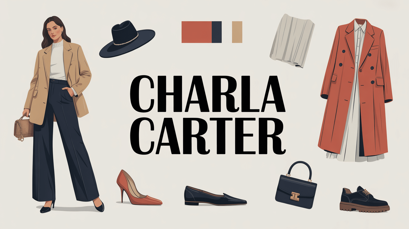 Illustration mode styliste Charla Carter