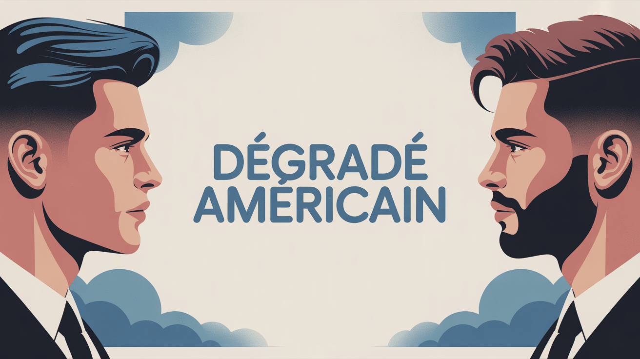 illustration dégradé américain différentes variantes