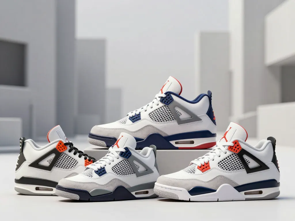 Jordan 4 Air Retro plusieurs coloris et tailles
