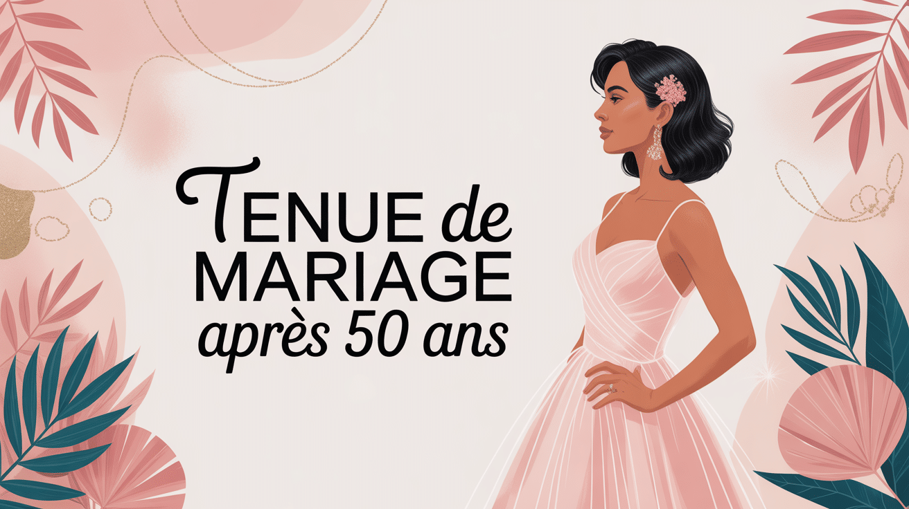 tenue mariage femme 50 ans moderne élégante