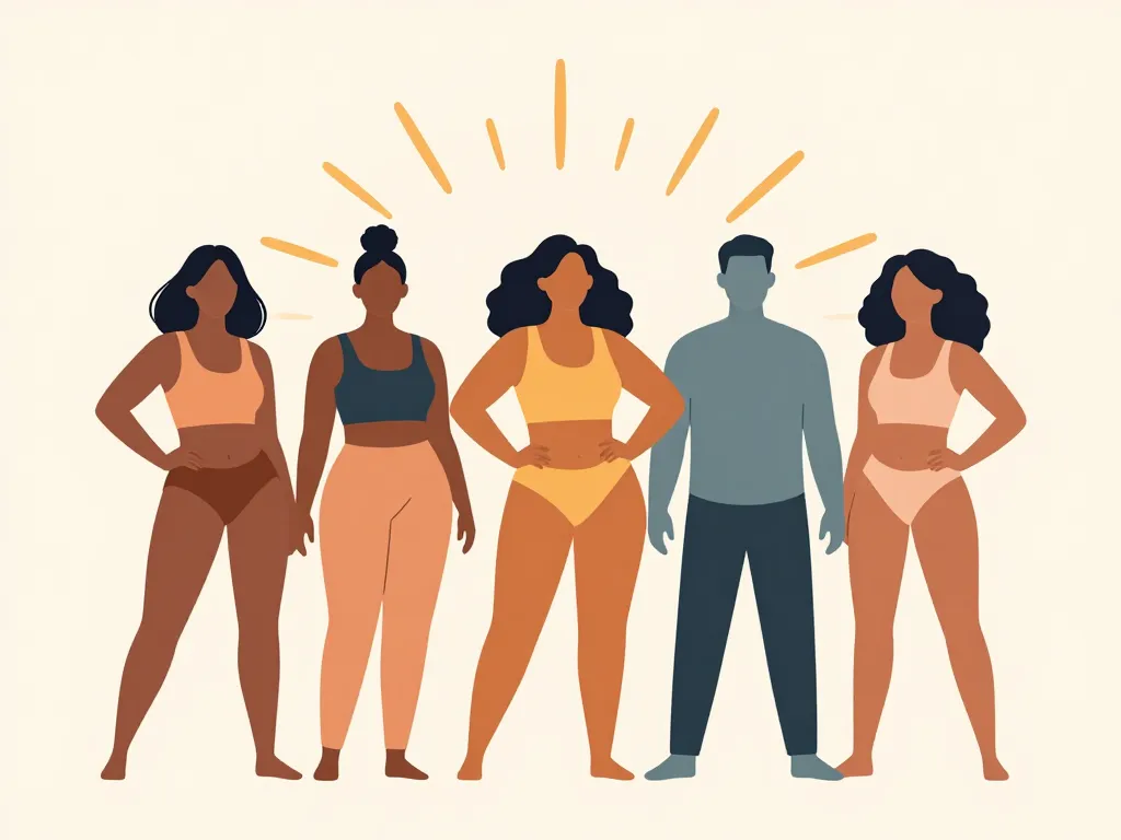 body sexiest diversité silhouettes harmonie