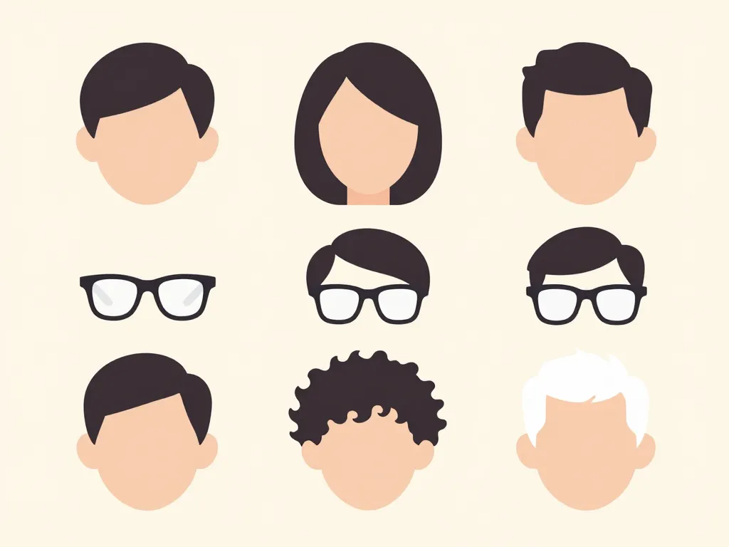 Adapter coupe de cheveux femme 70 ans avec lunettes selon forme du visage