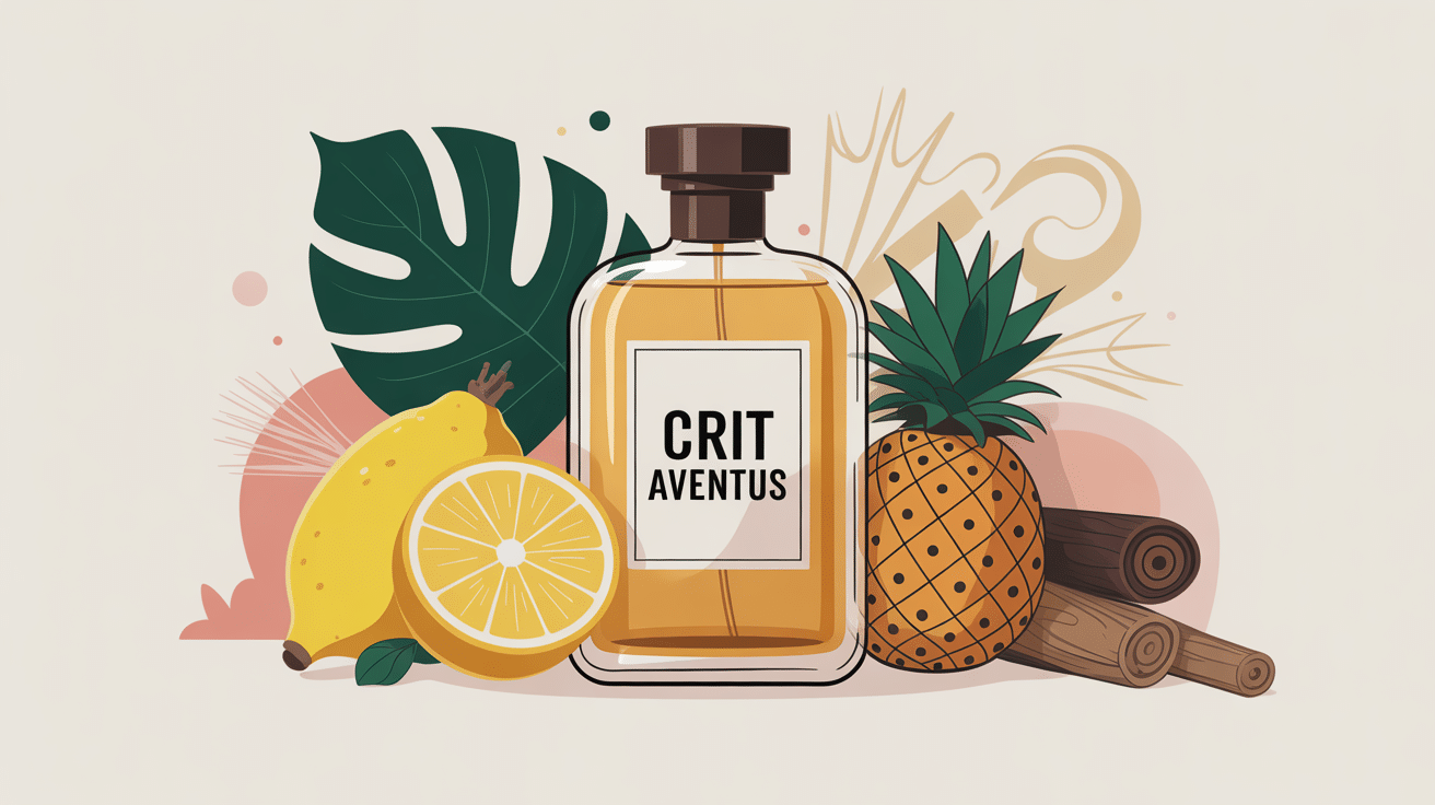 crit aventus flacon parfum moderne fruité boisé