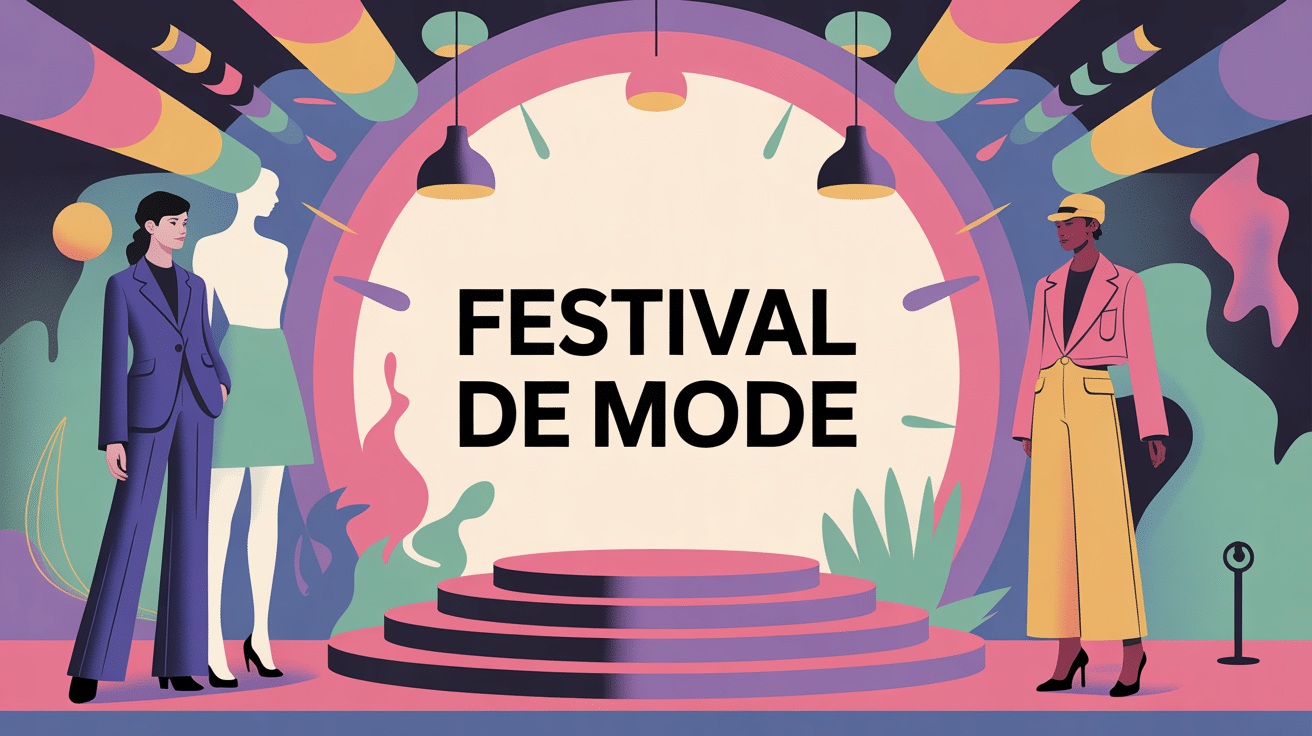 Illustration festivaldemode.fr ambiance festival mode France