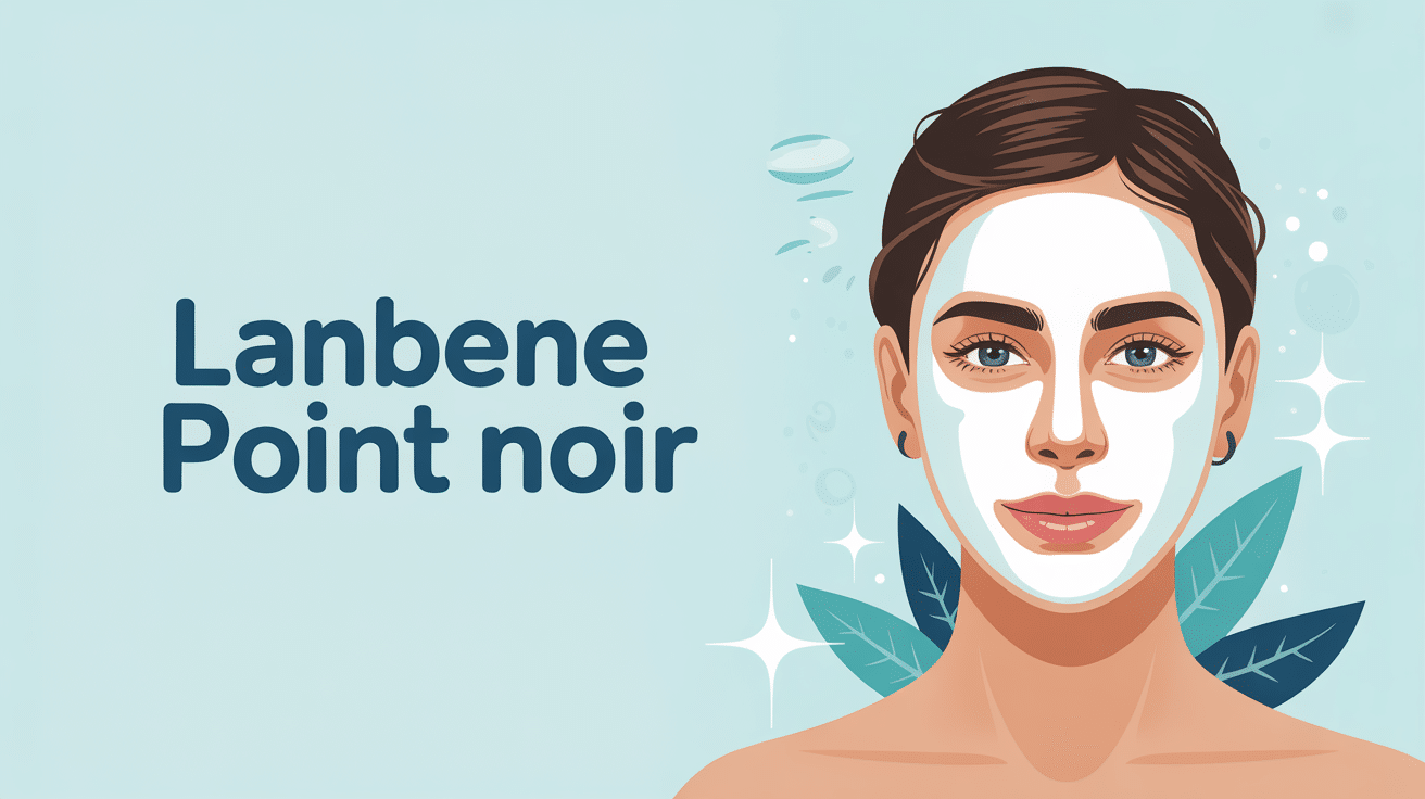 Lanbena point noir avis visuel masque peel off zones T