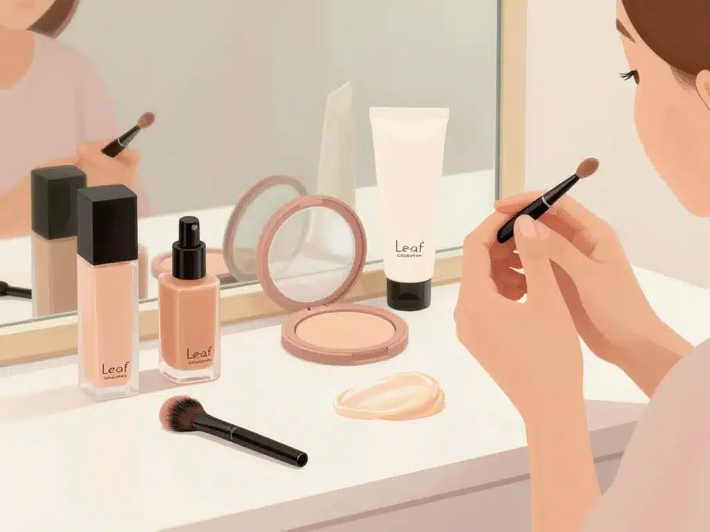 Leaf Cosmetics avis produits retour utilisation maquillage