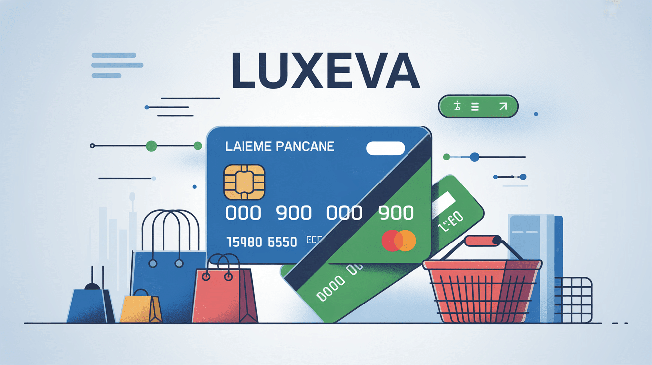 Illustration paiement fractionné Luxeva moderne