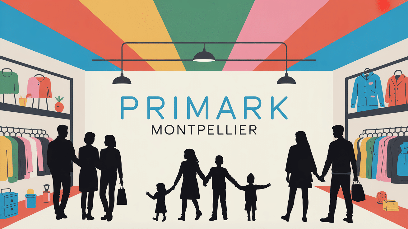 primark mtp illustration centre commercial moderne
