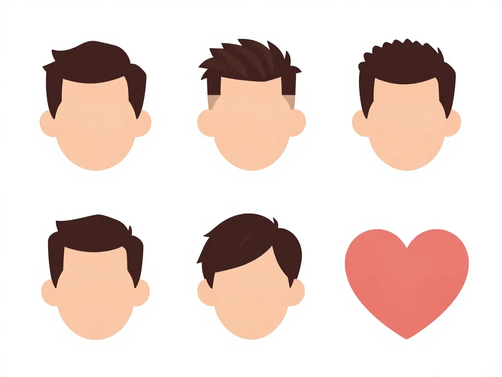 Tendance coupe homme court adaptée visage cheveux