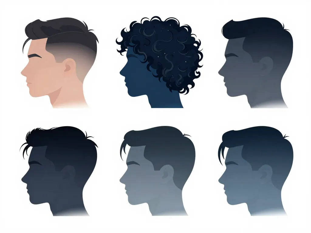 Variations tendances coupe mulet homme 2024 diagramme